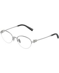 Tiffany & Co. - Tf1158Td 6001 Optical Frames Titanium Round Normal - Lyst