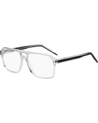 BOSS - Hg 1299 7C5 Optical Frames Acetate Pilot - Lyst