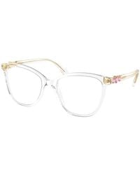 Swarovski - Sk2020 1027 Optical Frames Acetate Squared Normal - Lyst