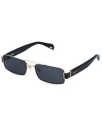 Police - Splr95 Invictus 1 301 Sunglasses Metal Smoke Squared Normal - Lyst