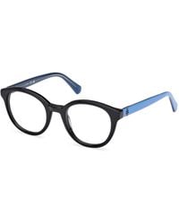Guess - Gu50263 005 Optical Frames Acetate Round Normal - Lyst