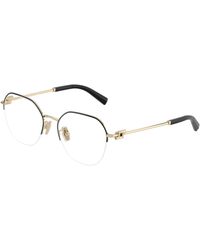 Tiffany & Co. - Tf1167D 6164 Optical Frames Steel Round Normal - Lyst