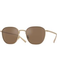 Oliver Peoples - Ov1329St Rynn 5035G8 Sunglasses Titanium Squared Normal - Lyst