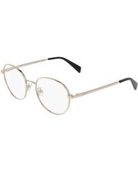 Liu Jo - Lj2177 712 Optical Frames Metal Geometric Normal - Lyst