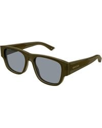Gucci - Gg2075S 003 Sunglasses Acetate Squared - Lyst