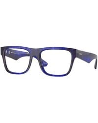 Burberry - Be2411 4114 Optical Frames Acetate Transparent Squared Normal - Lyst