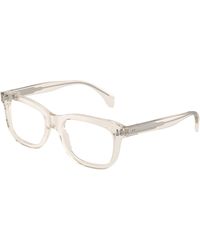 Moncler - Me2019 3003 Optical Frames Acetate Transparent Squared Normal - Lyst