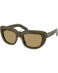 Prada - Pr D07S 26J70G Sunglasses Acetate Squared Normal - Lyst