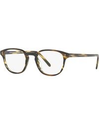 Oliver Peoples - Ov5219 Fairmont 1003 Optical Frames Acetate Transparent Cat Eye Normal - Lyst