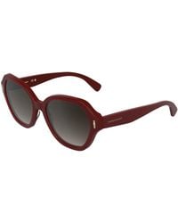 Longchamp - Lo801S 601 Sunglasses Acetate Squared Normal - Lyst