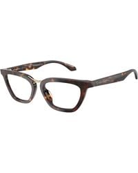 Giorgio Armani - Ar7290U 6124 Optical Frames Acetate Transparent Butterfly Normal - Lyst