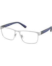 Polo Ralph Lauren - Ph1229 9001 Optical Frames Metal Transparent Squared Normal - Lyst