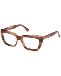Max Mara - Mm5210 068 Optical Frames Acetate Cat Eye Normal - Lyst