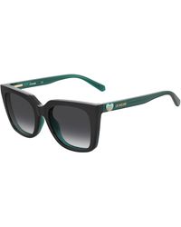 Moschino - Mol055/Cs Etj/9O Sunglasses Acetate Squared Normal Shaded - Lyst