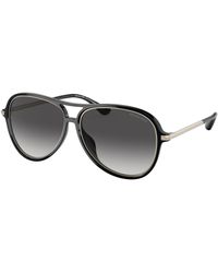 Michael Kors - Mk2176U Breckenridge 30058G Sunglasses Injected Pilot Normal Shaded - Lyst