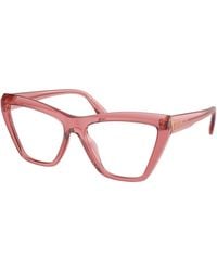 Michael Kors - Mk4118U Hawaii 3970 Optical Frames Injected Transparent Cat Eye Normal - Lyst