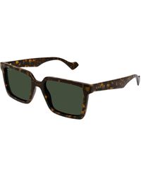 Gucci - Gg1540S 002 Sunglasses Injected Squared - Lyst