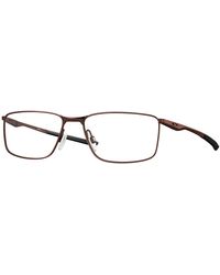 Oakley - Ox3217 Socket 5.0 321713 Optical Frames Metal Transparent Squared Normal - Lyst