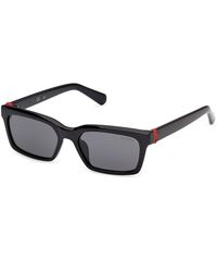 Guess - Gu00314 01A Sunglasses Injected Smoke Squared Normal - Lyst