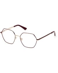 Guess - Gu2869 071 Optical Frames Metal Geometric Normal - Lyst