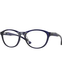 Oakley - Ox8057 Draw Up 805701 Optical Frames O_Matter Transparent Round Normal - Lyst