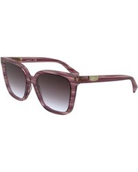 Longchamp - Lo772S 503 Sunglasses Acetate Butterfly Normal - Lyst