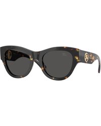 Burberry - Be4491 410687 Sunglasses Acetate Round Normal - Lyst