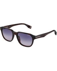 Police - Splu67 Nerve 1 722 Sunglasses Acetate Squared Normal Nuanced - Lyst