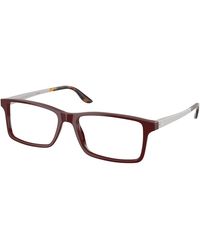 Ralph Lauren - Rl6128 5514 Optical Frames Acetate Squared Normal - Lyst