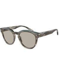 Giorgio Armani - Ar8164 5927/3 Sunglasses Plastic Cat Eye - Lyst