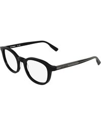 KARL LAGERFELD - Kl6235 001 Optical Frames Acetate Geometric Normal - Lyst