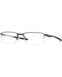 Oakley - Ox3218 Socket 5.5 321802 Optical Frames Metal Squared Normal - Lyst
