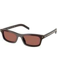 Prada - Pr D05S 27I20W Sunglasses Acetate Pillow Normal - Lyst