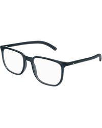 Montblanc - Mb0418Oj 001 Optical Frames Transparent Squared - Lyst