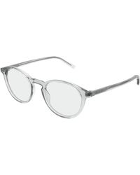 Gucci - Gg1998O 004 Optical Frames Acetate Transparent Round - Lyst