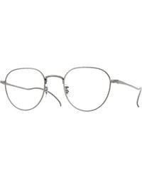 Oliver Peoples - Ov1383T Tk-16 5076 Optical Frames Titanium Transparent Pantos Normal - Lyst