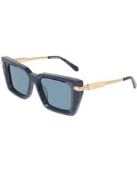 Ferragamo - Sf2089S 413 Sunglasses Acetate Squared Normal - Lyst