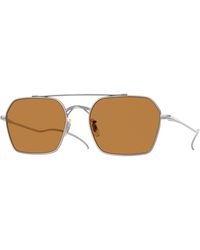 Oliver Peoples - Ov1365St Tk-15 503653 Sunglasses Titanium Geometric Normal - Lyst