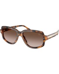 Ralph Lauren - Rl8238U 608913 Sunglasses Acetate Geometric Normal Nuanced - Lyst