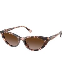 Ralph Lauren - Ra5352U 605813 Sunglasses Acetate Cat Eye Normal Nuanced - Lyst