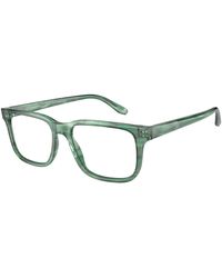 Emporio Armani - Ea3218 5168 Optical Frames Acetate Squared - Lyst