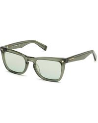 DSquared² - Dq0340 Cat 93Q Outlet Sunglasses Acetate Squared Mirrored - Lyst