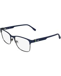 Lacoste - L2319 002 Optical Frames Metal Squared Normal - Lyst