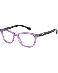 Emporio Armani - Ea3099 6197 Optical Frames Acetate Cat Eye Normal - Lyst