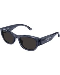 Balenciaga - Bb0389Sk 003 Sunglasses Acetate Squared - Lyst