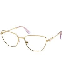 Swarovski - Sk1018 4036 Optical Frames Metal Cat Eye Normal - Lyst