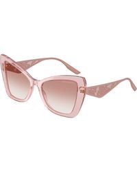 Dolce & Gabbana - Dg4489 322613 Sunglasses Acetate Cat Eye Normal Shaded - Lyst