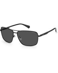 Polaroid - Pld 2119/G/S 807/M9 Sunglasses Steel Squared - Lyst