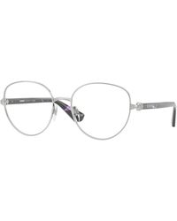 Burberry - Be1394 1005 Optical Frames Metal Pantos Normal - Lyst
