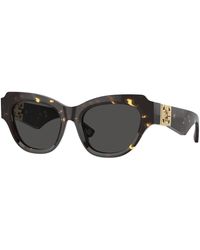 Burberry - Be4423 410687 Sunglasses Acetate Geometric Normal - Lyst